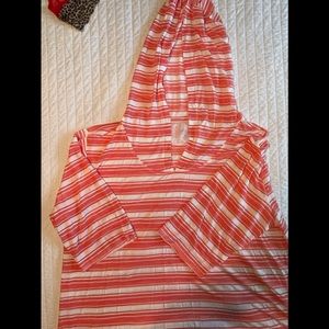 Calvin Klein Performance Hooded Swim Suit Cover Up